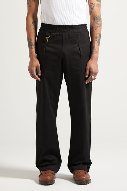 The Jet Black Straight Pant