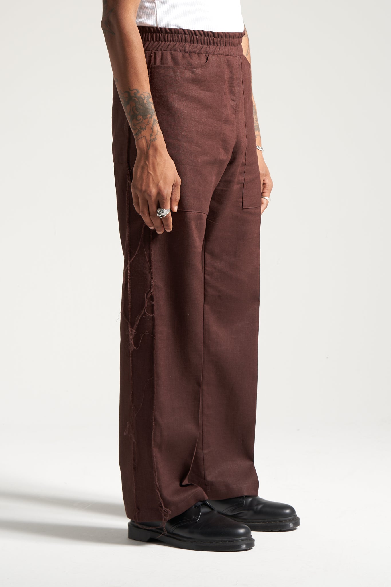 The Umber Linen Fatigue Pant