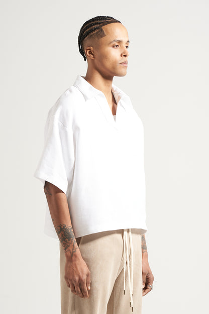 The Blanco Linen Polo