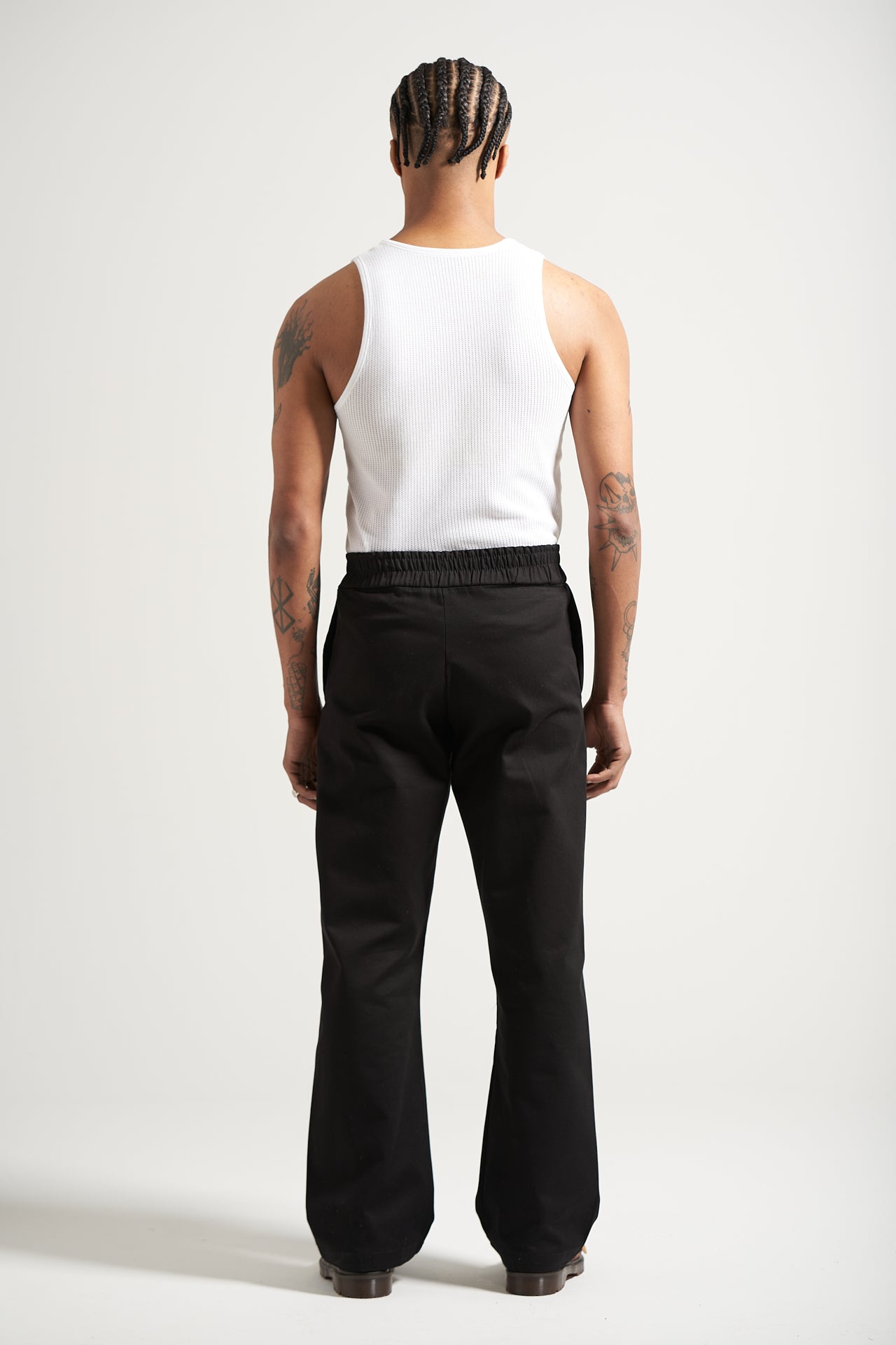 The Jet Black Straight Pant