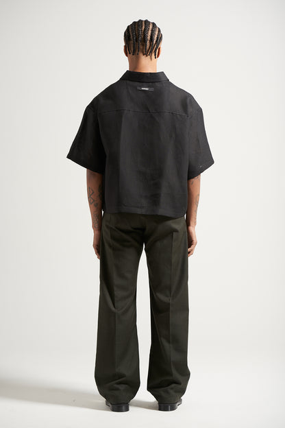 The Blackout Linen Polo