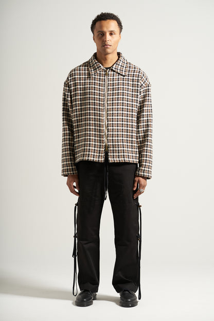 The Dogtooth Zip Flannel