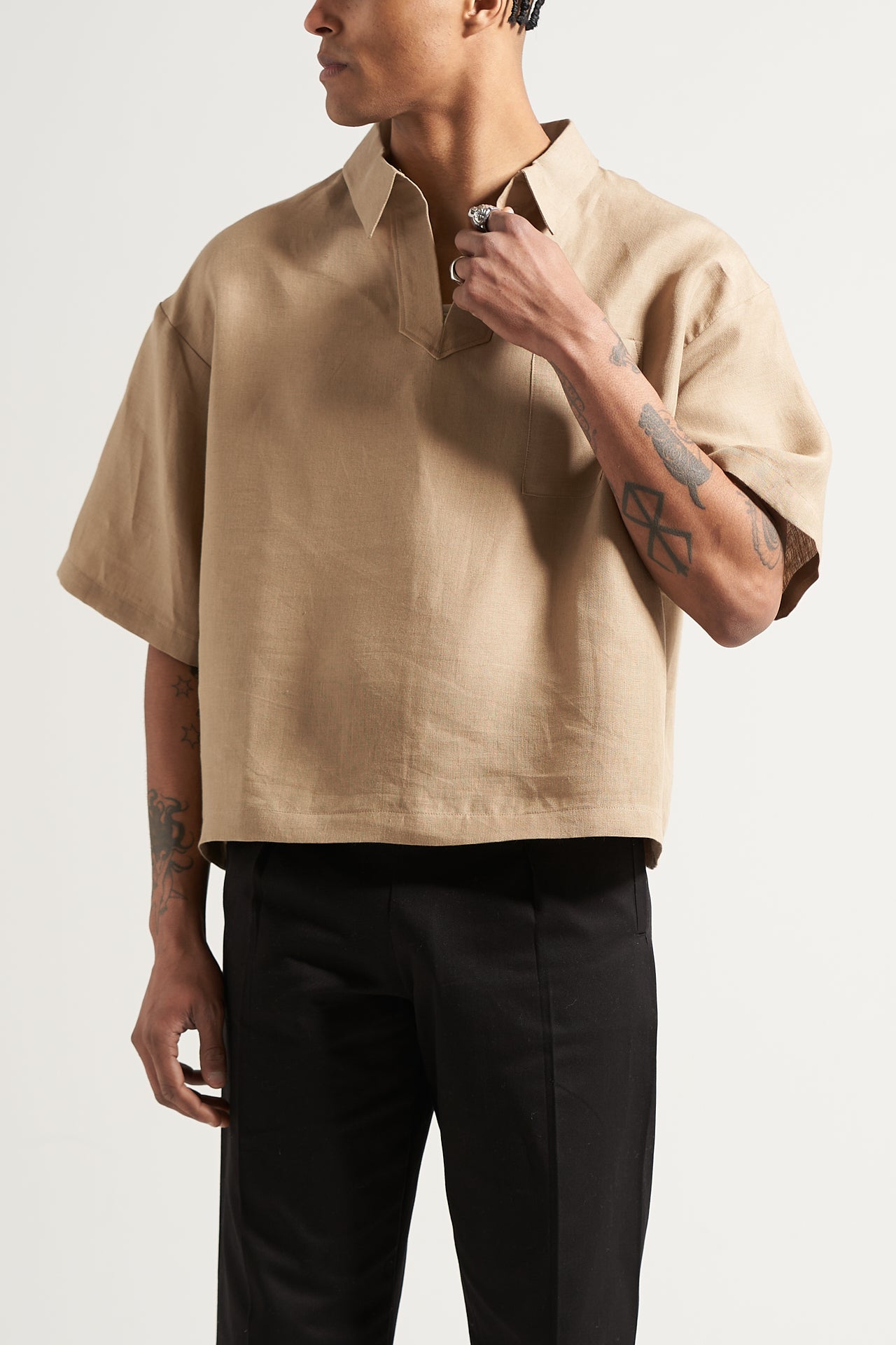 The Desert Linen Polo