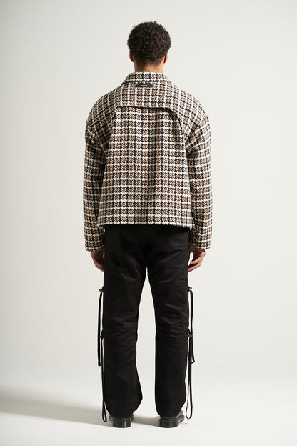 The Dogtooth Zip Flannel