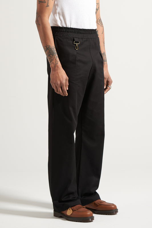 The Jet Black Straight Pant