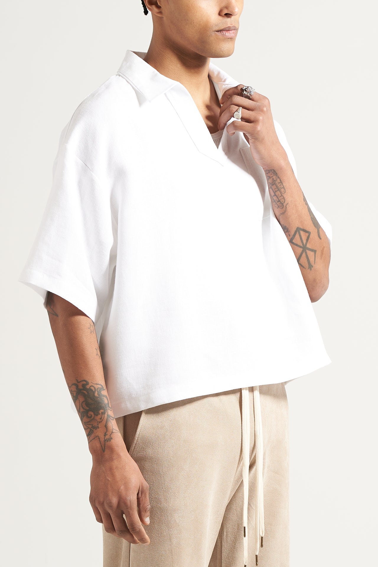 The Blanco Linen Polo