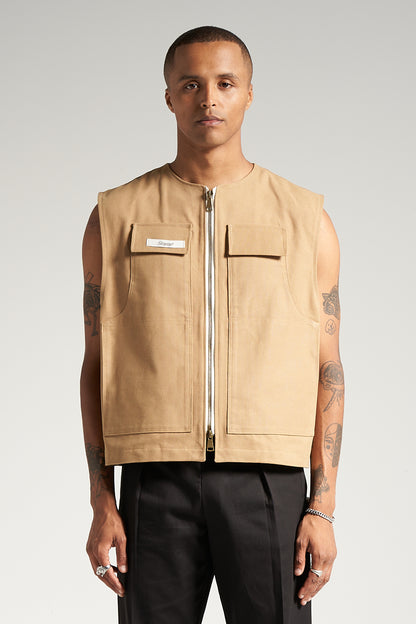 The Tan Montana Vest