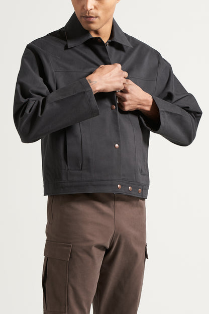 The Smoke Black Work Jacket