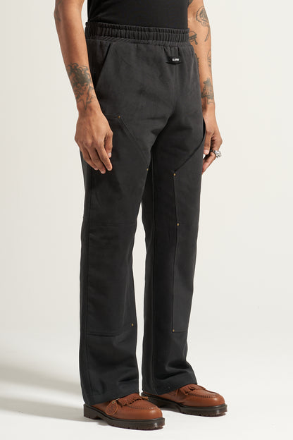 The Smoke Black Carpenter Pant