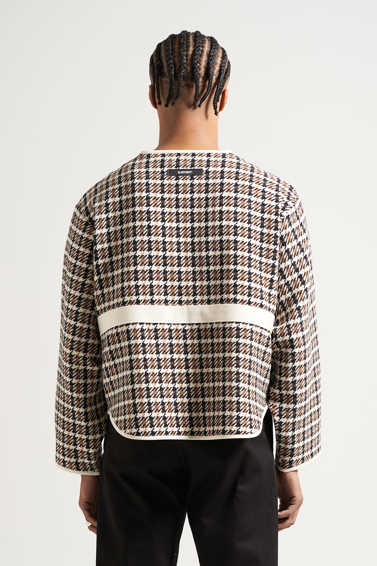 The Dogtooth Liner Cardigan