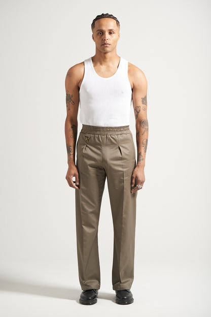 The Dull Olive Straight Pant