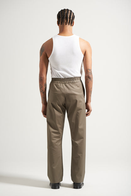 The Dull Olive Straight Pant