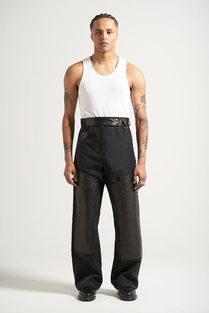 The Croc Denim Joiner Pant