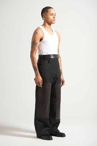 The Croc Denim Joiner Pant