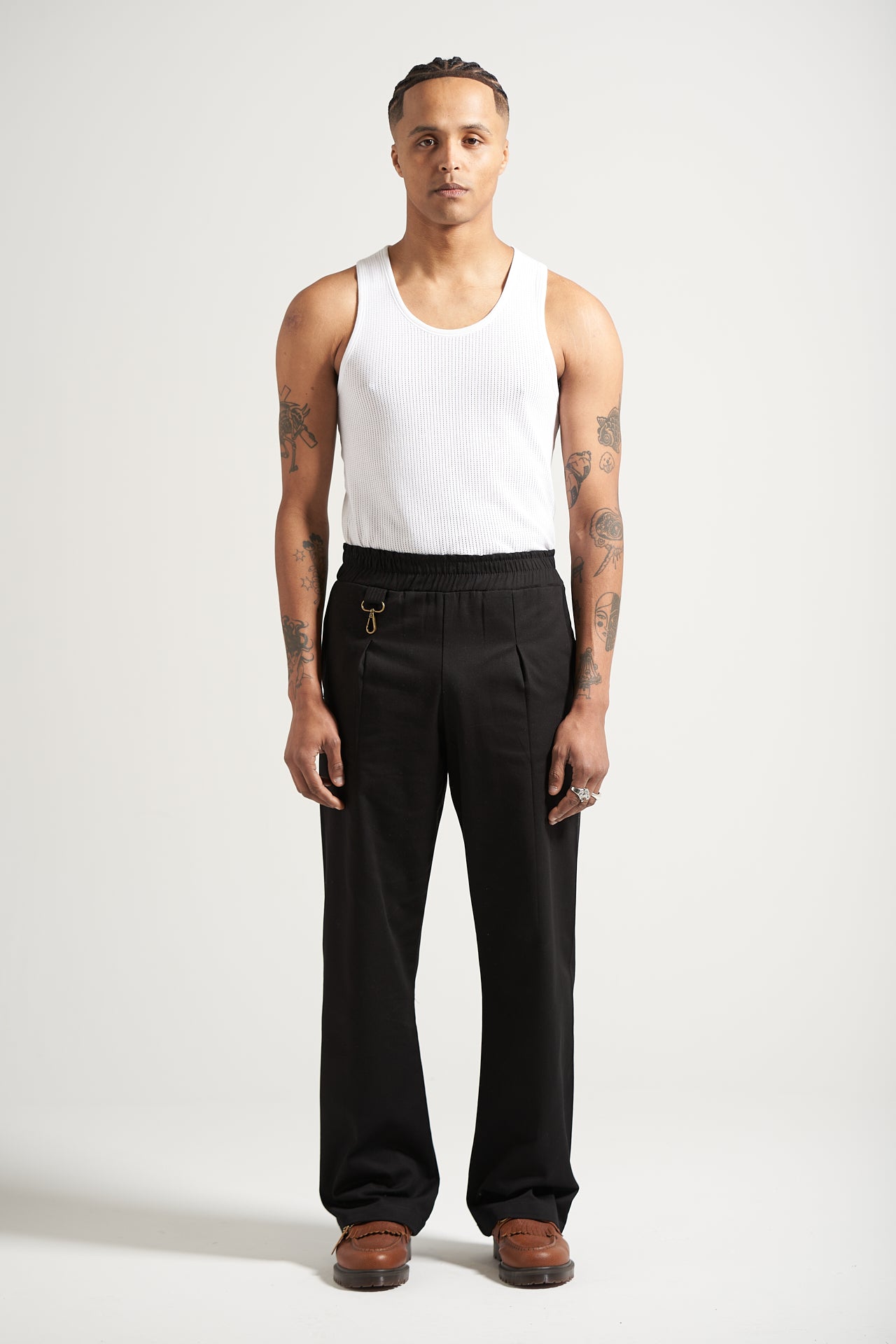 The Jet Black Straight Pant