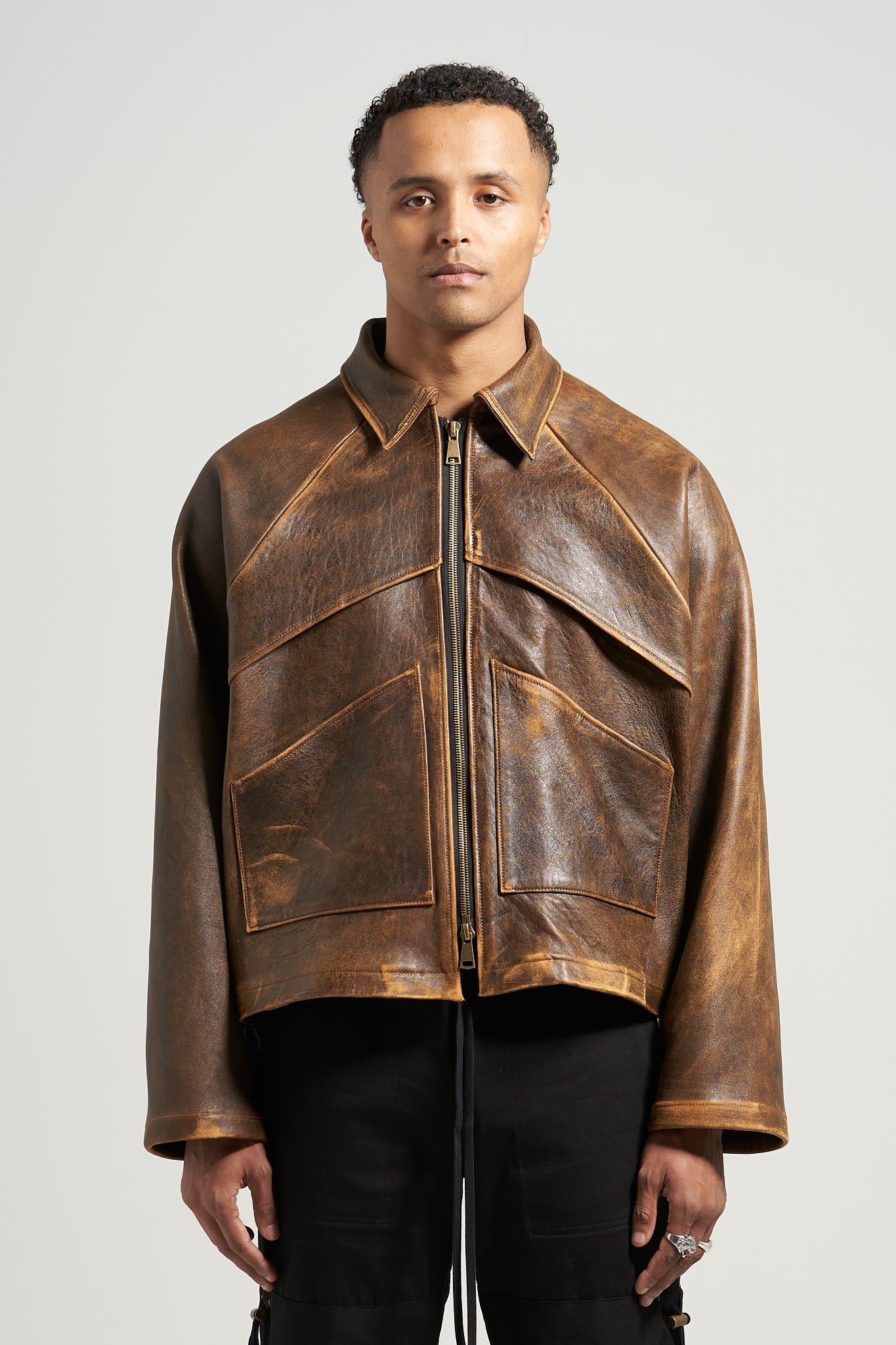 The Virginia Lambskin Joiner Jacket