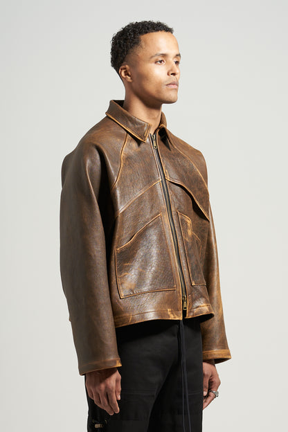 The Virginia Lambskin Joiner Jacket