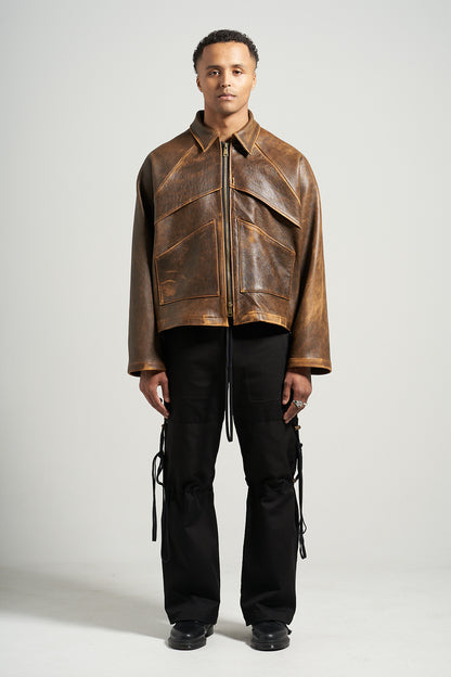 The Virginia Lambskin Joiner Jacket