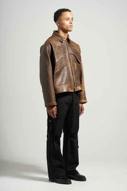 The Virginia Lambskin Joiner Jacket