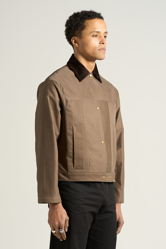 The Tan Drill Work Jacket