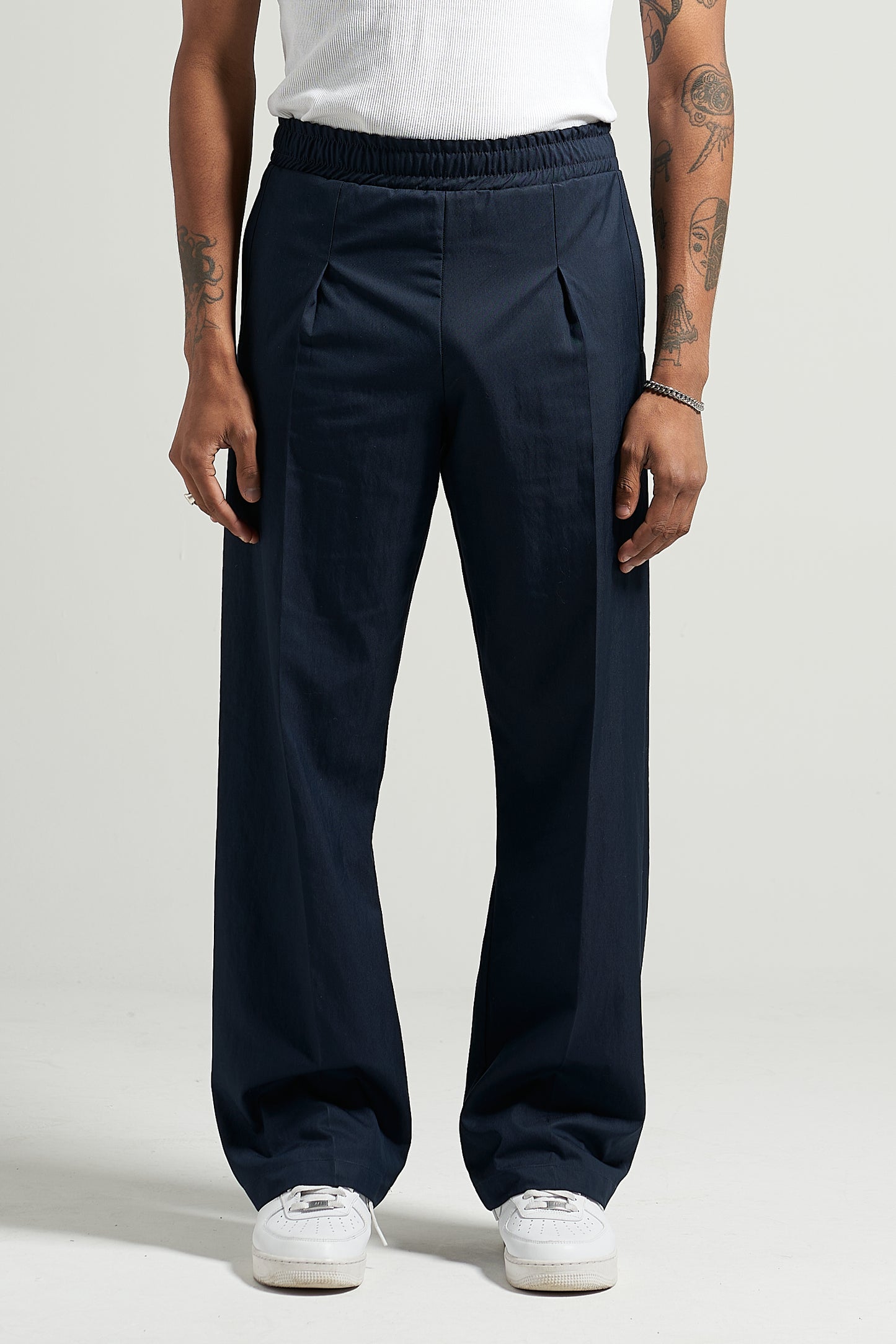 The Navy Straight Leg Pant