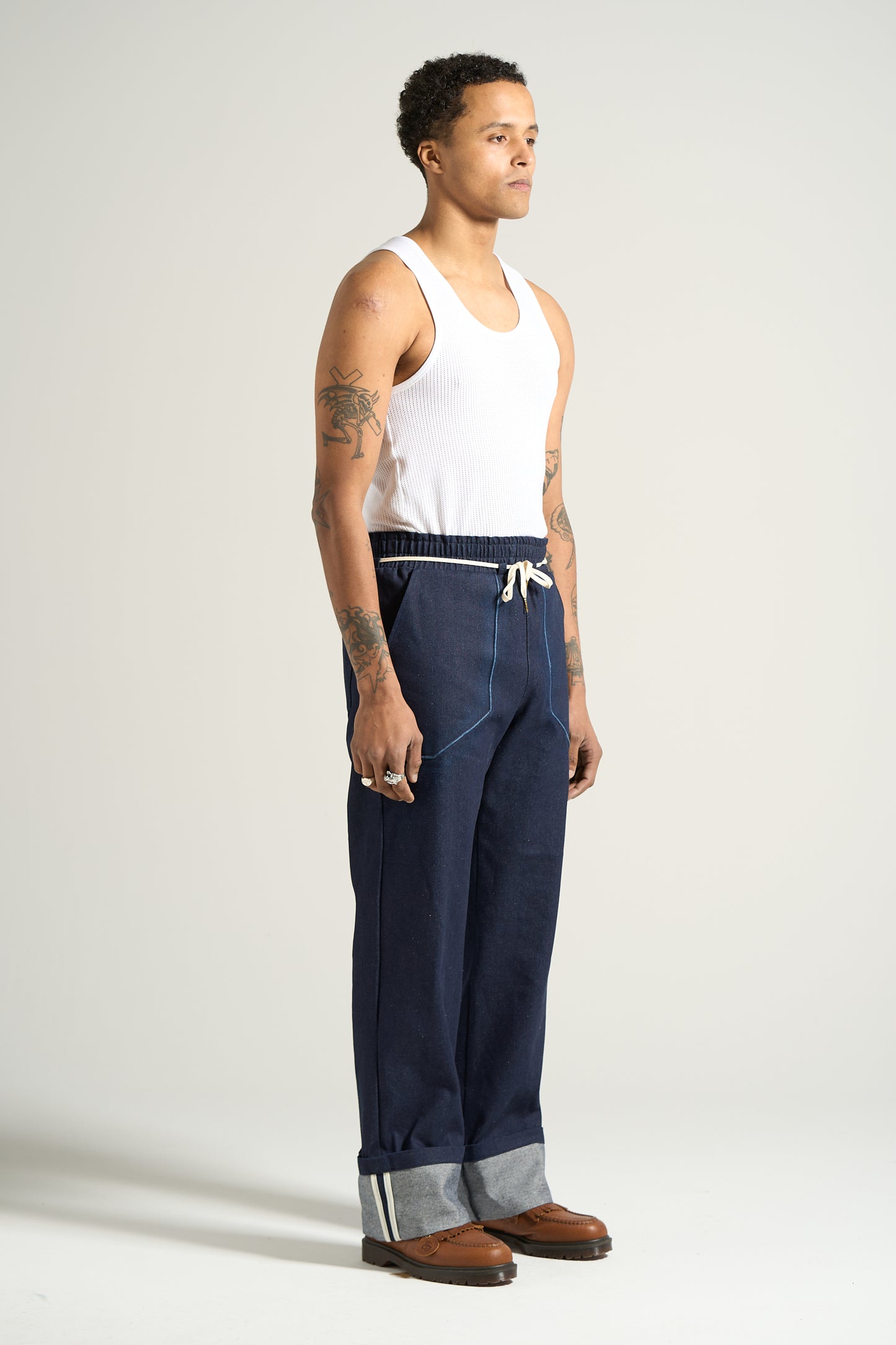 The Indigo Chore Pant