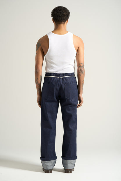 The Indigo Chore Pant