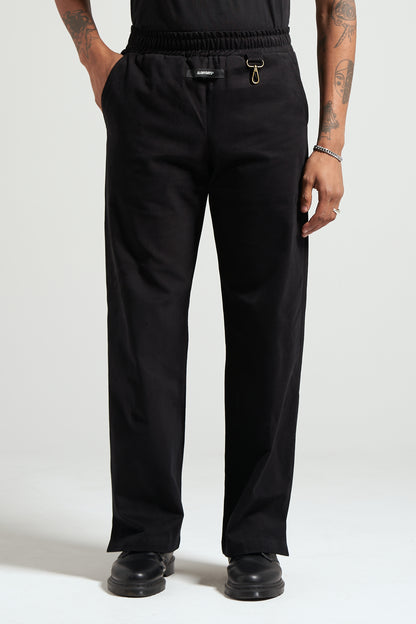 The Jet Black Split Pant