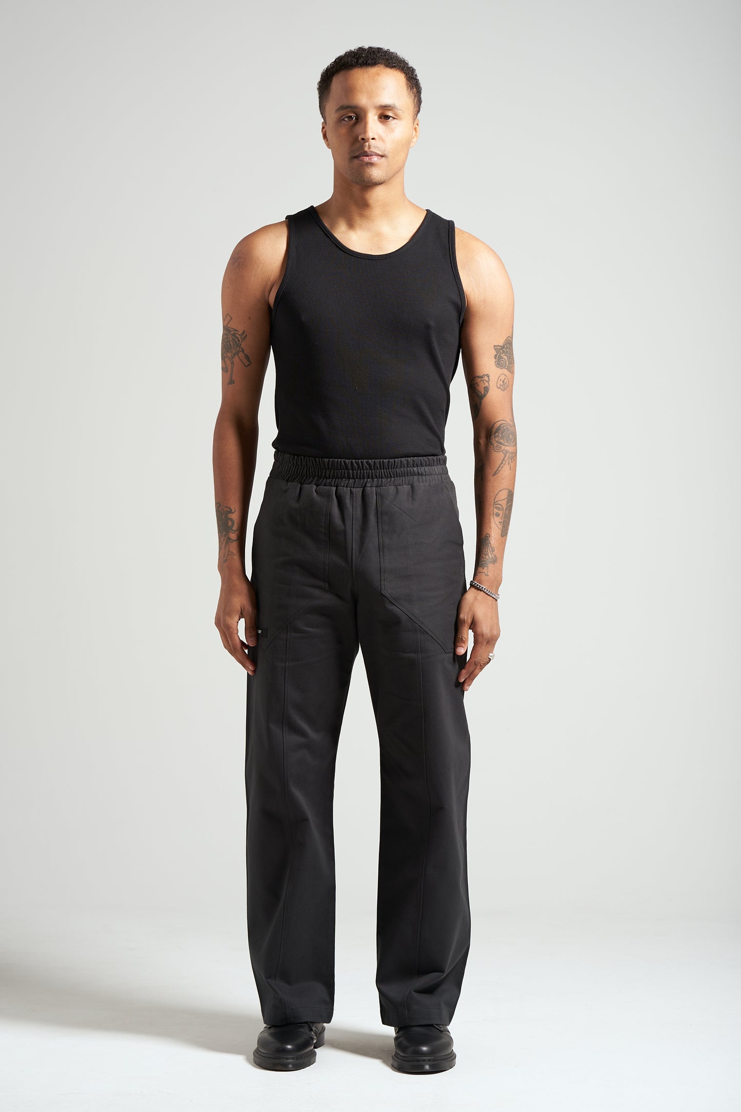 The Smoke Black Staple Pant