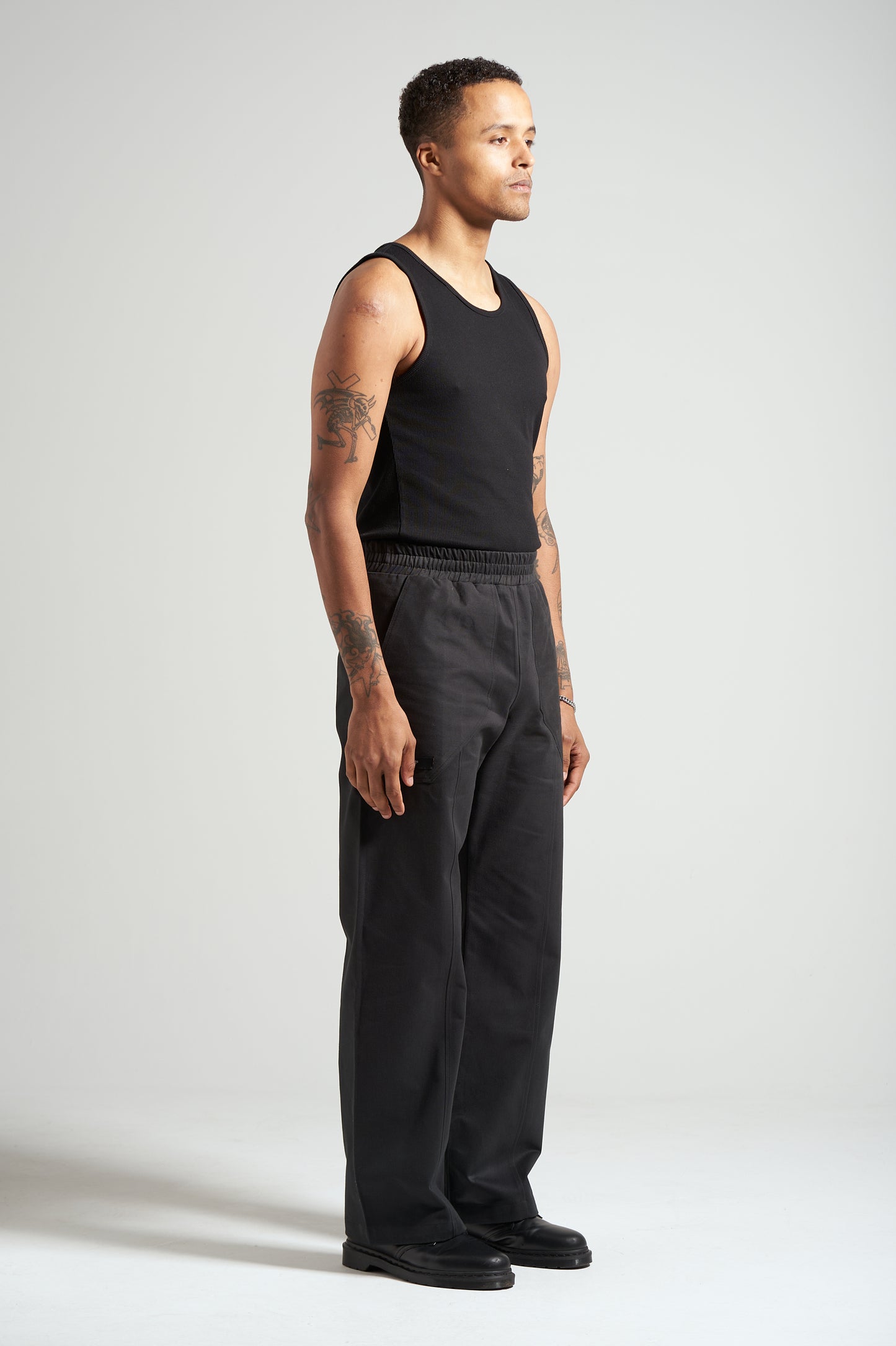 The Smoke Black Staple Pant