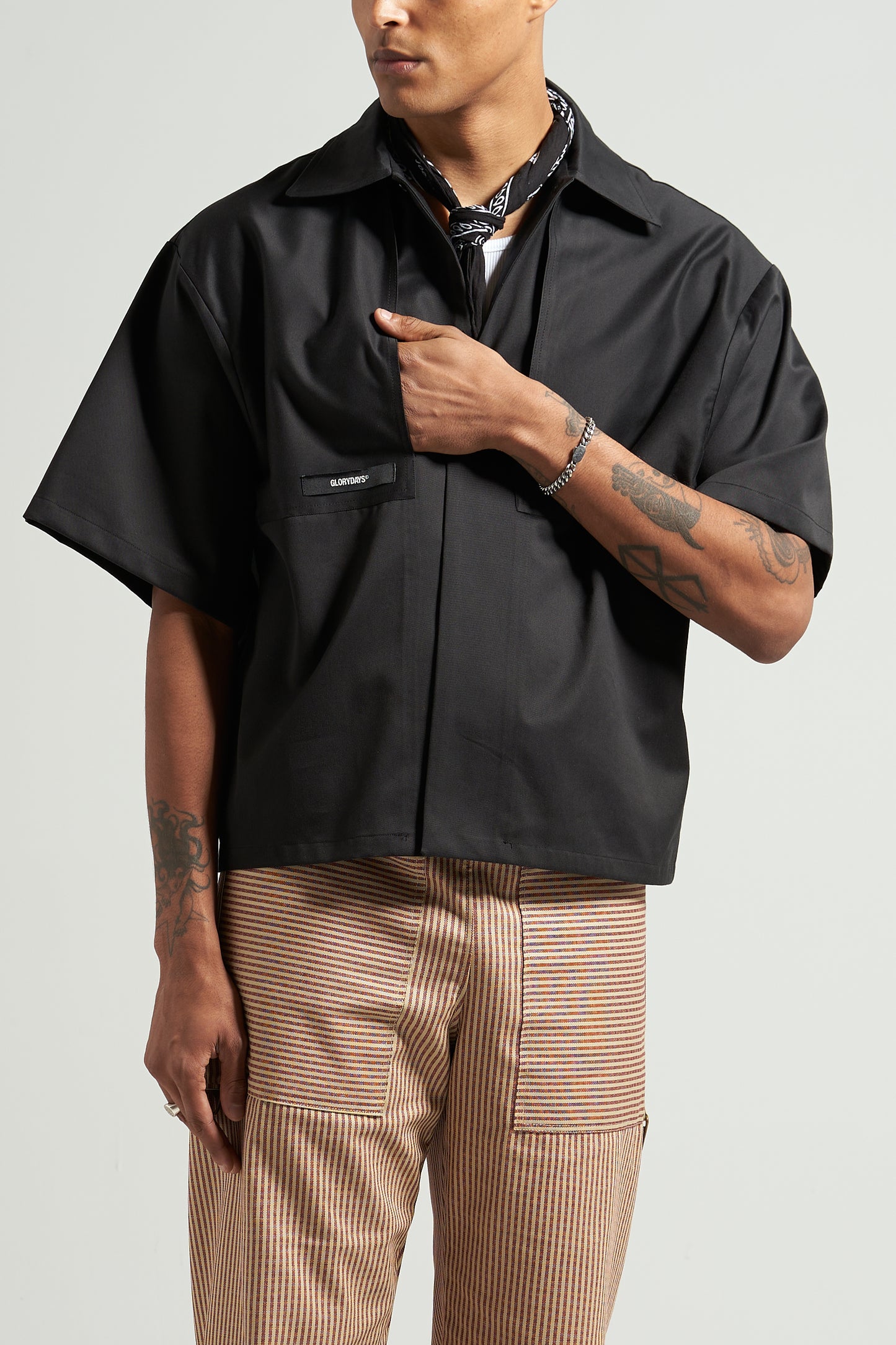 The Black Bowling Shirt