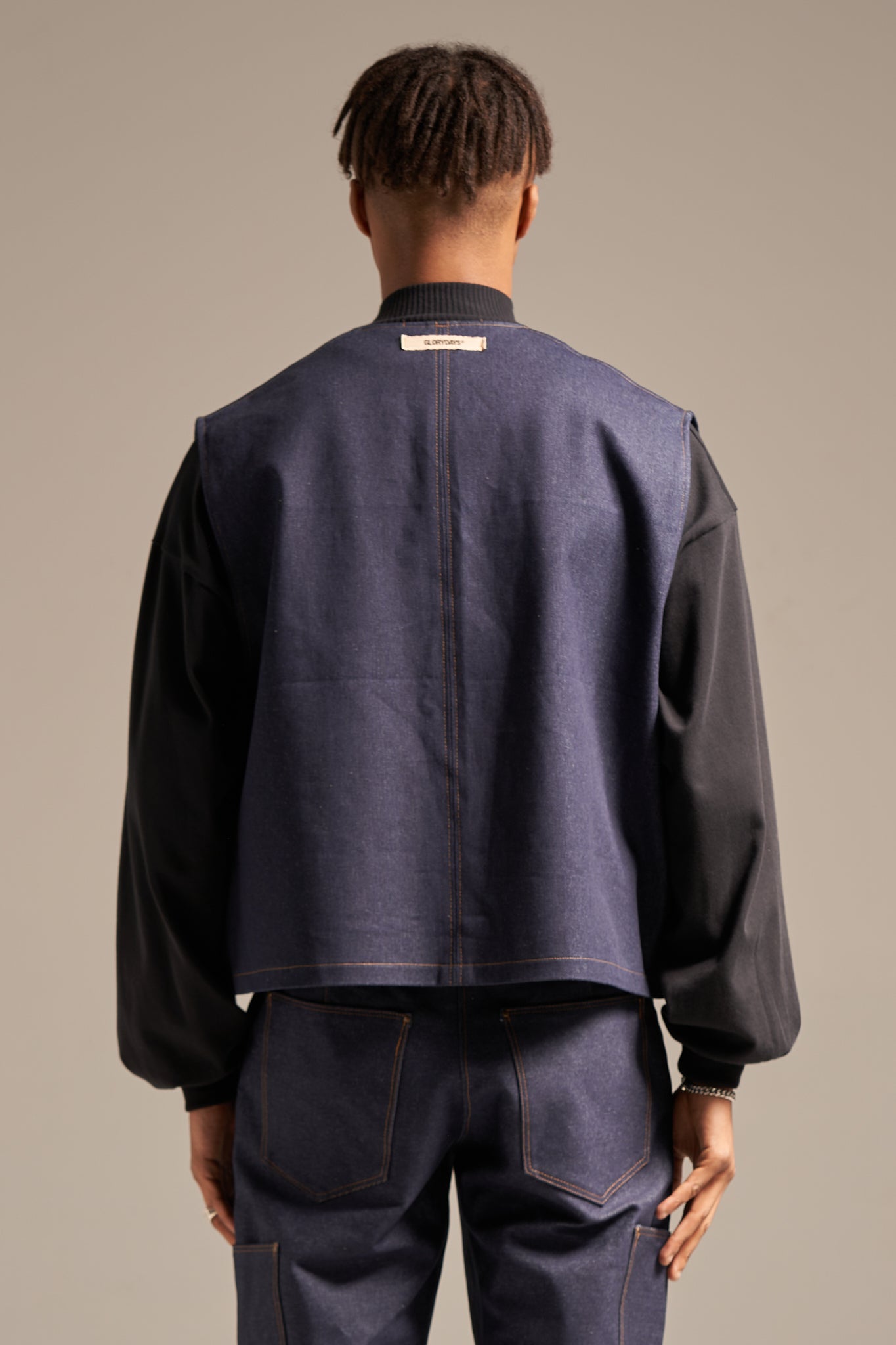 The Indigo Carpenter Vest