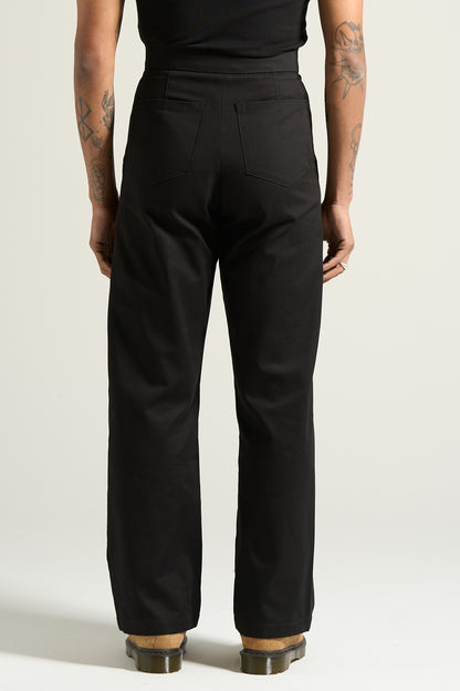 The Black Box Pleated Trouser