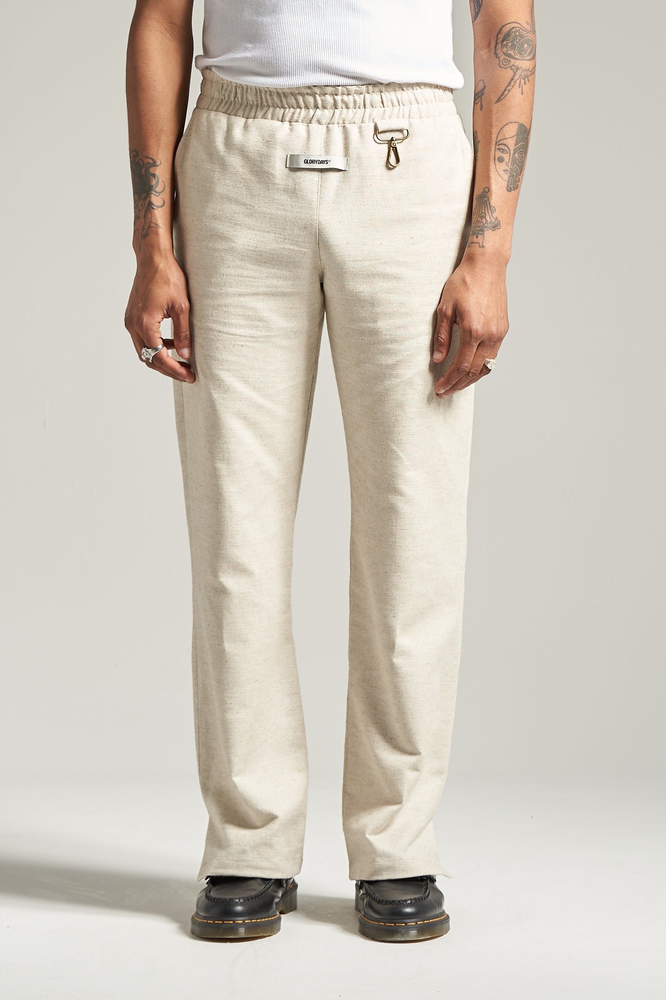 The Cotton Linen Split Pant