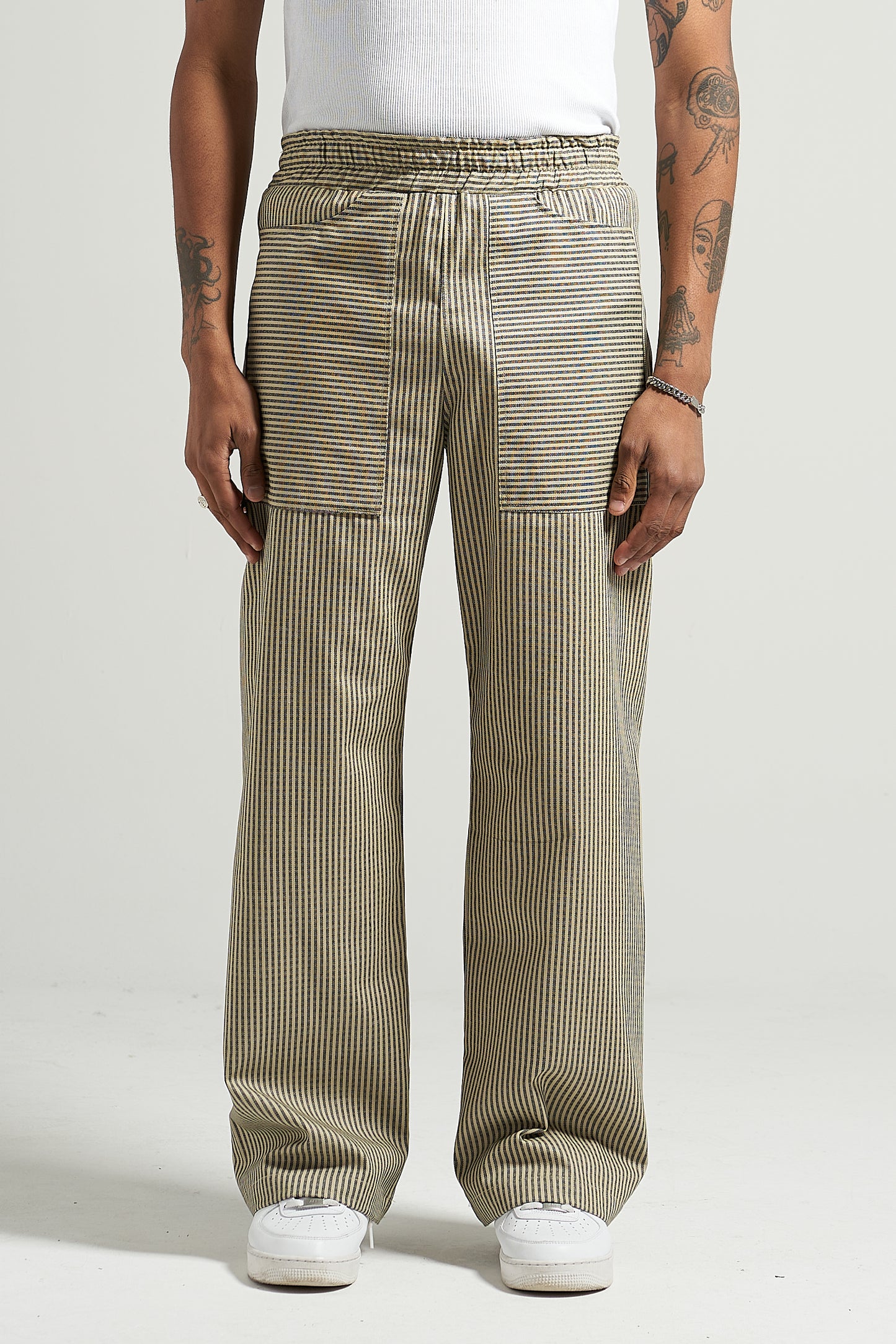 The Blue Stripe Fatigue Pant