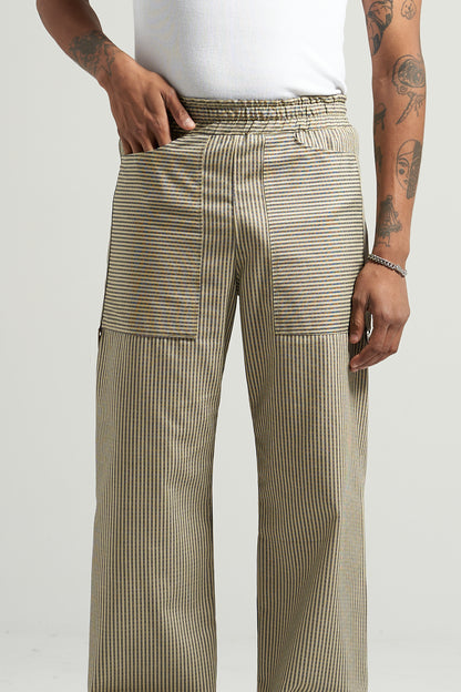 The Blue Stripe Fatigue Pant