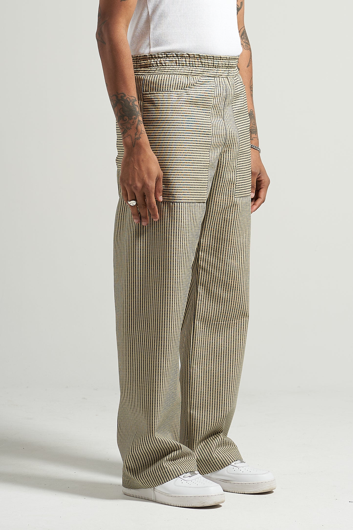 The Blue Stripe Fatigue Pant