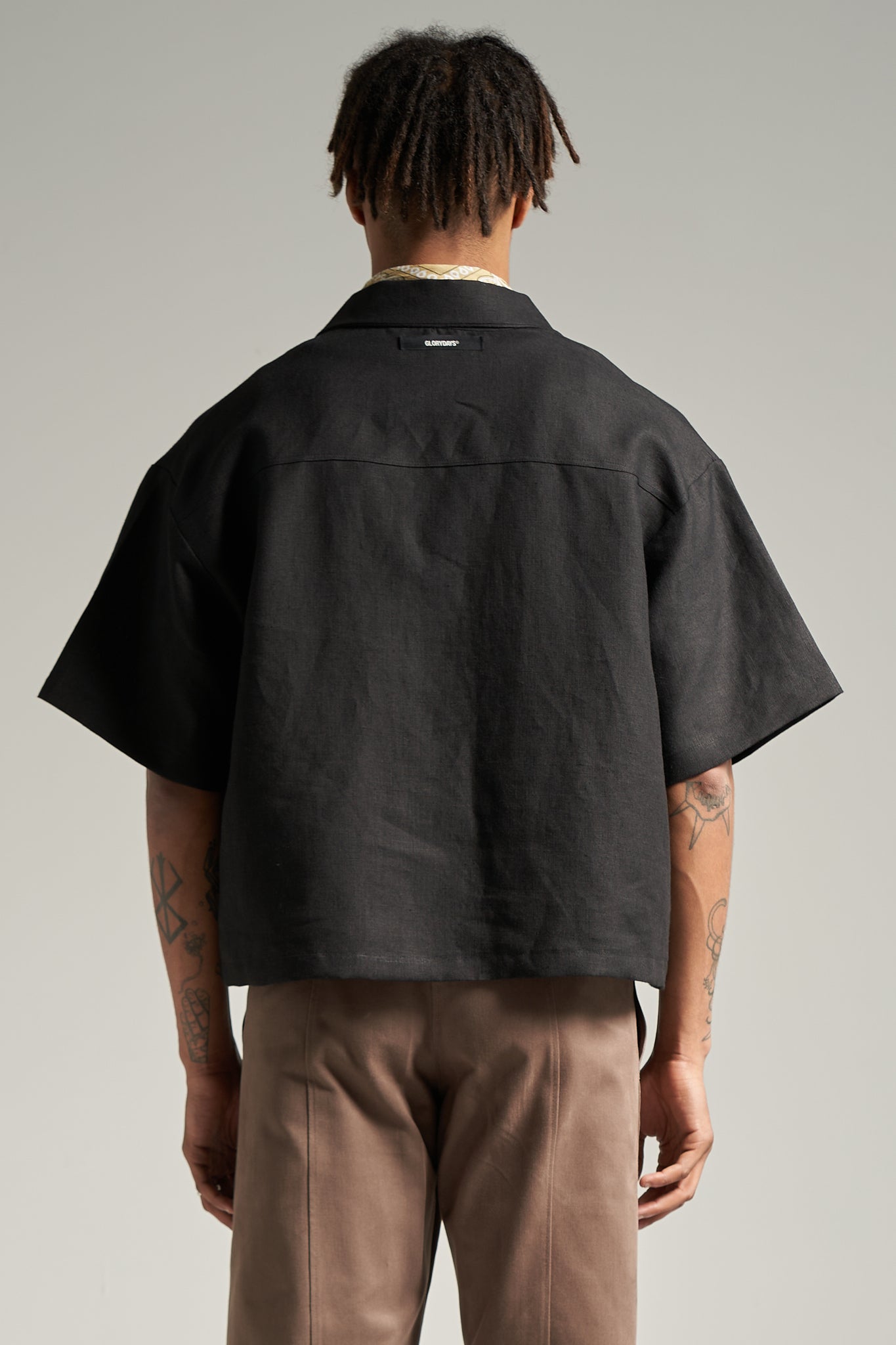 The Blackout Linen Flow Polo