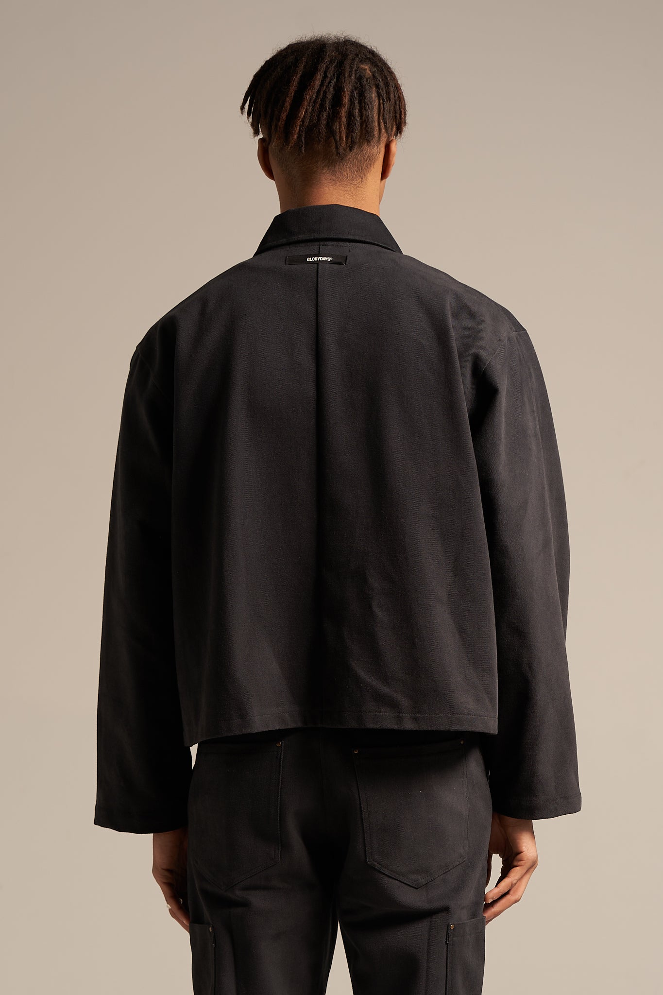 The Smoke Black Carpenter Jacket