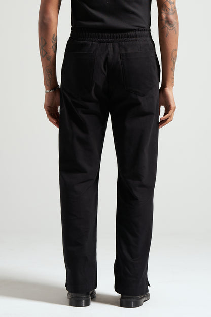 The Jet Black Split Pant