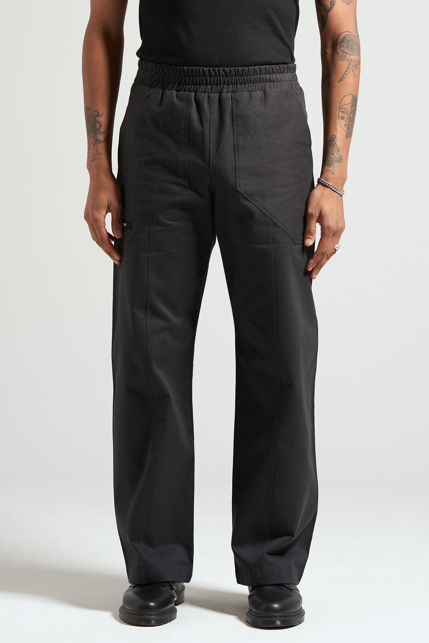 The Smoke Black Staple Pant