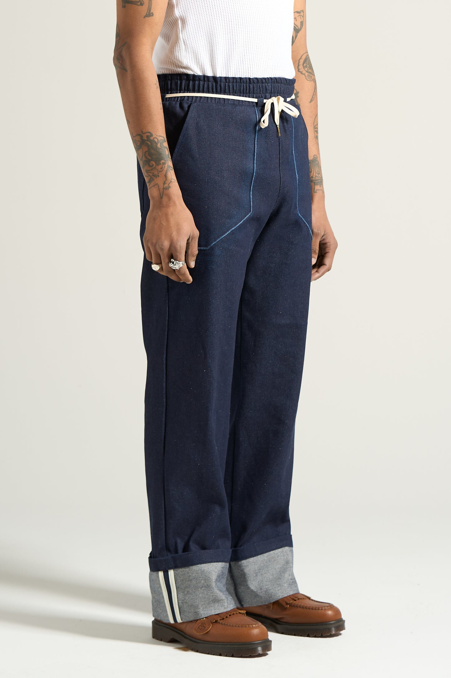 The Indigo Chore Pant