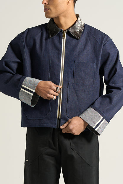 The Indigo Chore Jacket