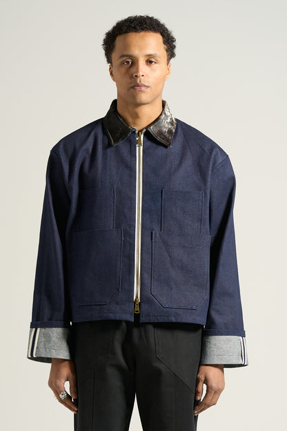 The Indigo Chore Jacket