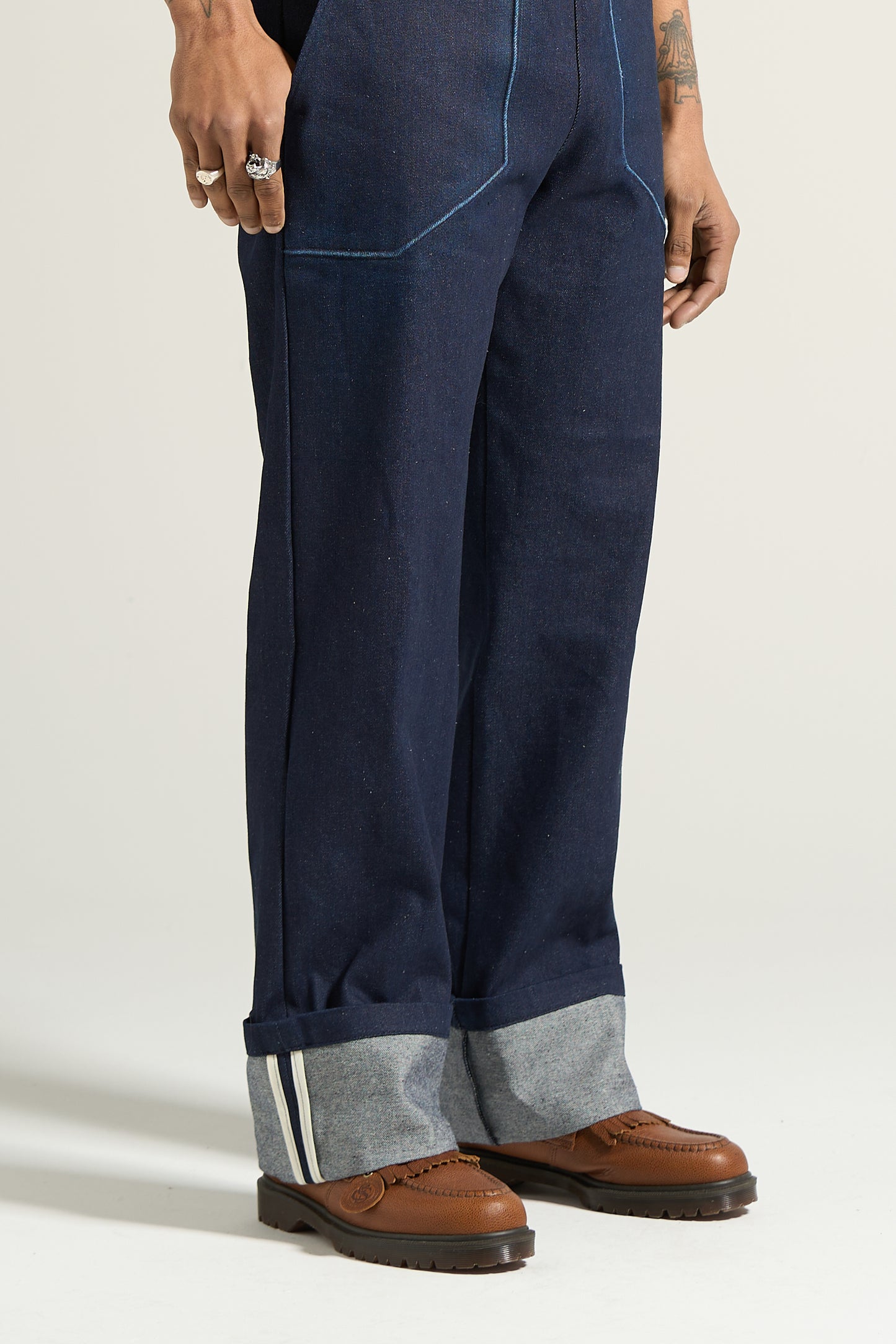 The Indigo Chore Pant