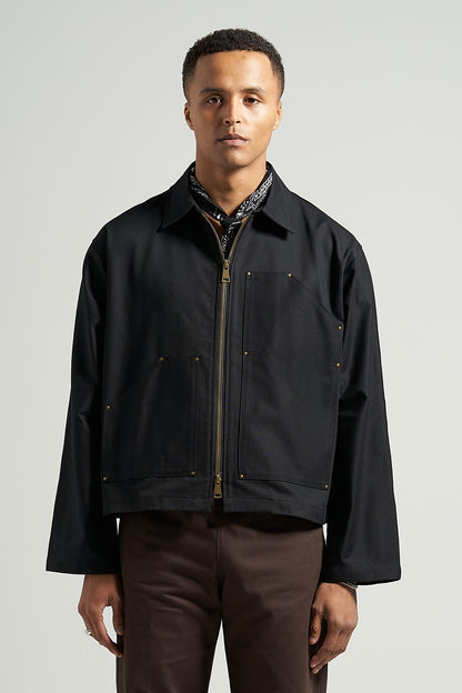 The Jet Black Carpenter Jacket