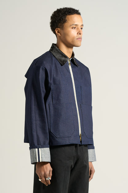 The Indigo Chore Jacket