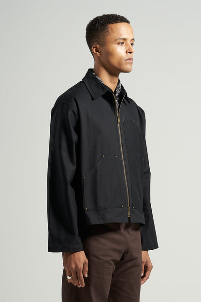 The Jet Black Carpenter Jacket