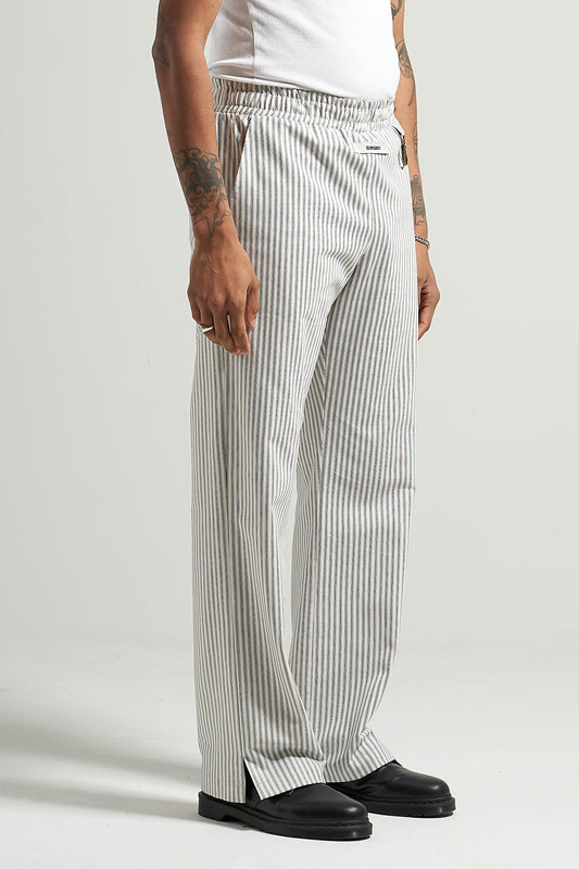 The Ticking Split Pant