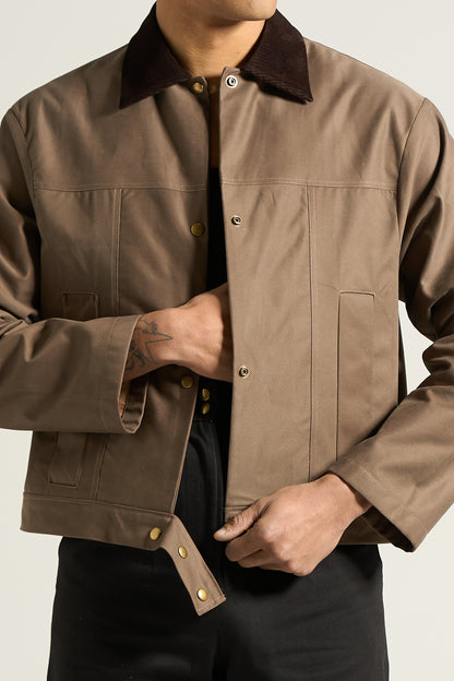 The Tan Drill Work Jacket